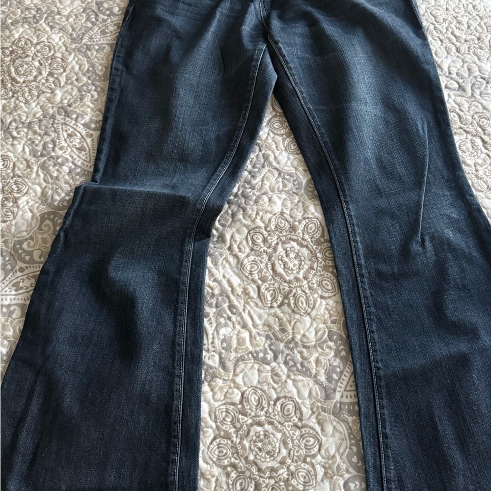 American Eagle Outfitters Dark Blue Flare Jeans